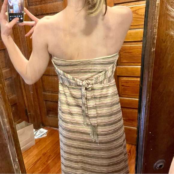 Alexis Striped Strapless Maxi Dress - Picture 4 of 11
